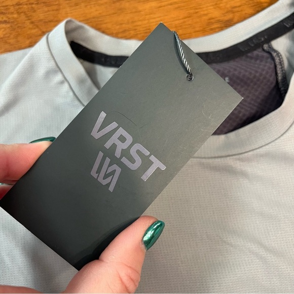 NWT VRST Gray silver athletic tank top size large - Picture 4 of 7